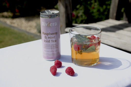 Raspberry and Mint Iced Tea (6 cans)