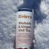 Riviera Rhubarb & Ginger iced tea
